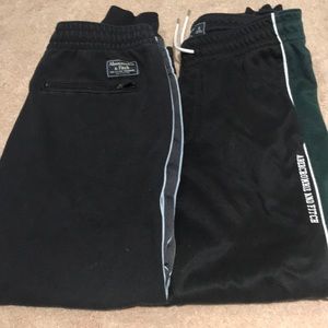 2 set Abercrombie S jogger pant